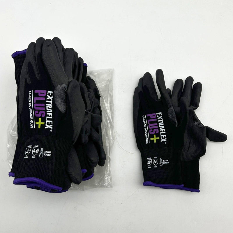 Armor Guys 14-420 Cut Resistant Glove Sz XS Extra Small 18GA Extraflex+ 12 Pairs 1