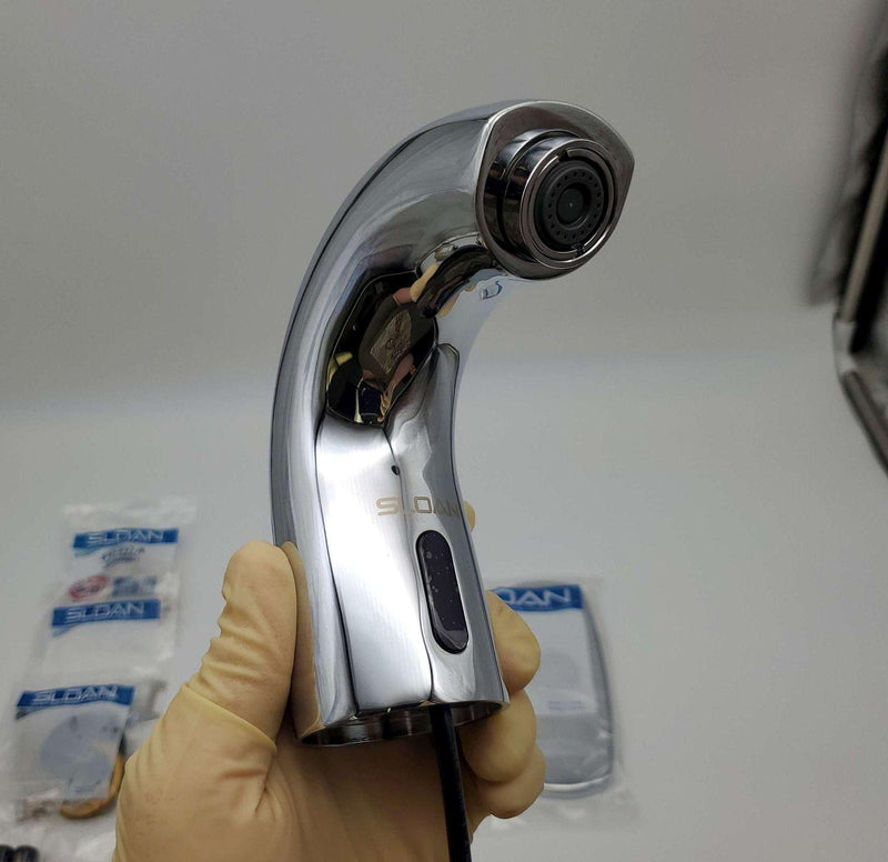 Sloan SF2150-4 Sensor Faucet Battery Operated Single Hole Polished Chrome 2