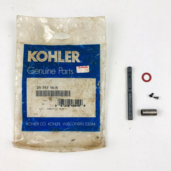 Kohler 2575716S Kit Throttle Shaft OEM NOS 25 757 16-S Engine Parts Incomplete 8