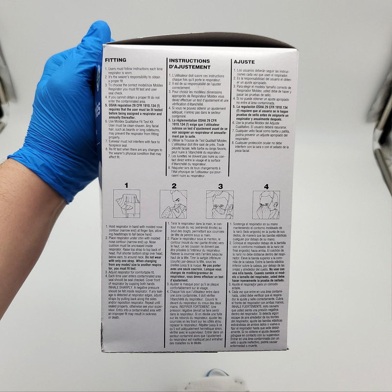 Moldex 4200N95 Respirator Airwave Medium / Large Disposable 10 Pack 6