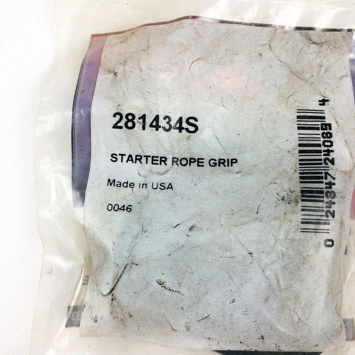 Briggs and Stratton 281434S Starter Rope Grip OEM New NOS USA Made Sealed 5