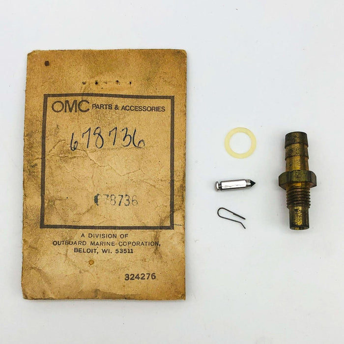 Lawn-Boy 678736 Float Valve & Seat OEM New Old Stock NOS Open 1