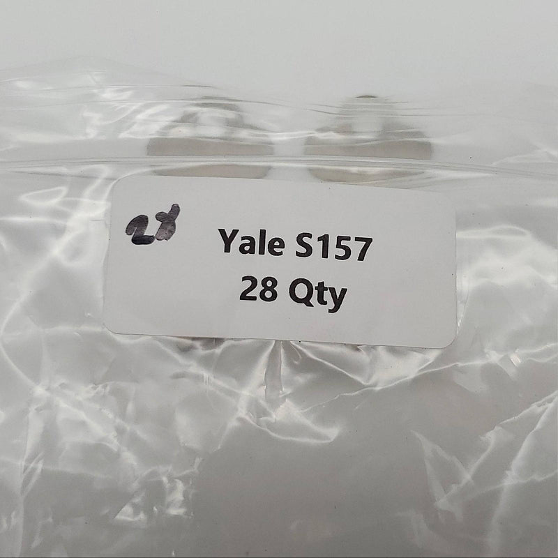 2x Yale S157 Key Blanks 0.05" Thick x 0.32" Wide x 2" OAL Flat Steel 4