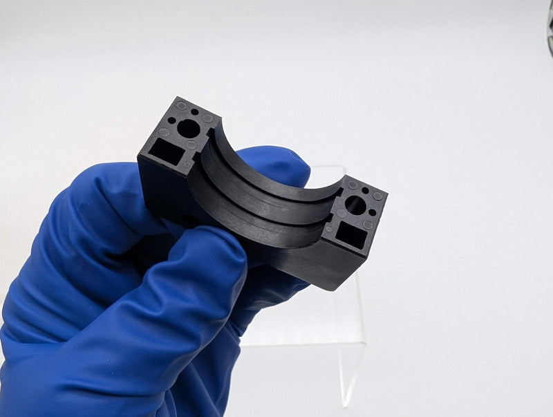 IFM E10077 Mounting Clamp for Cylindrical Sensors 34mm ID w/ Reducing Bushing 3