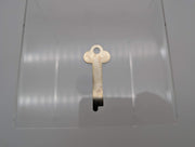 10x Ilco 1222AL Flat Steel Key Blanks 0.050" Thick x 0.380" Wide 2