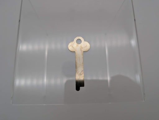 10x Ilco 1222AL Flat Steel Key Blanks 0.050" Thick x 0.380" Wide 2