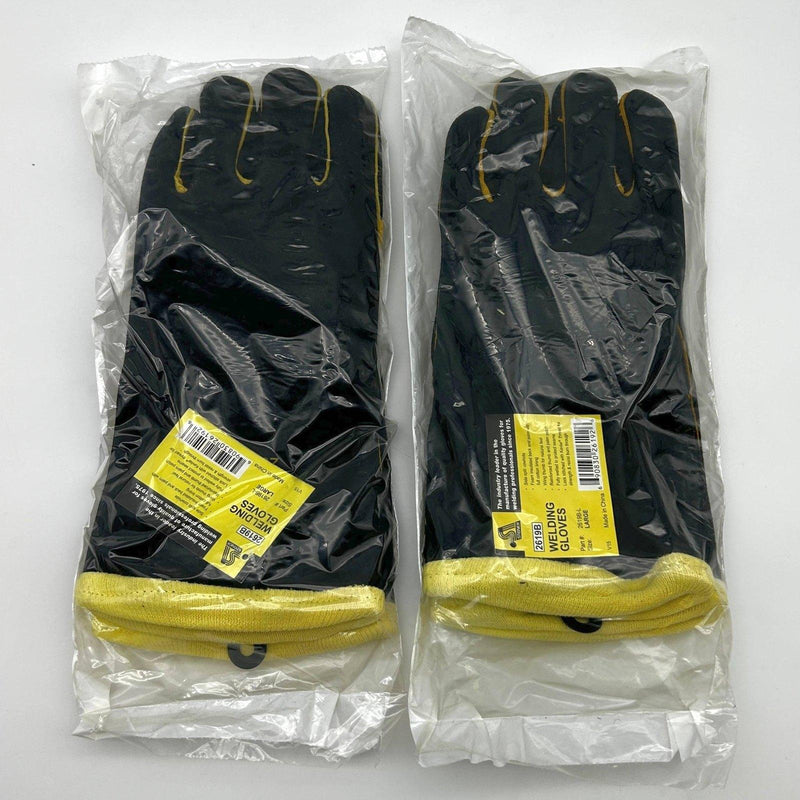 Steiner 2619B-KSC Stick Welding Gloves Large Premium Side Split Cowhide 2 Pairs