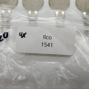 5x Ilco 1541 Key Blanks for Some Thermostat Covers Nickel Plated 4