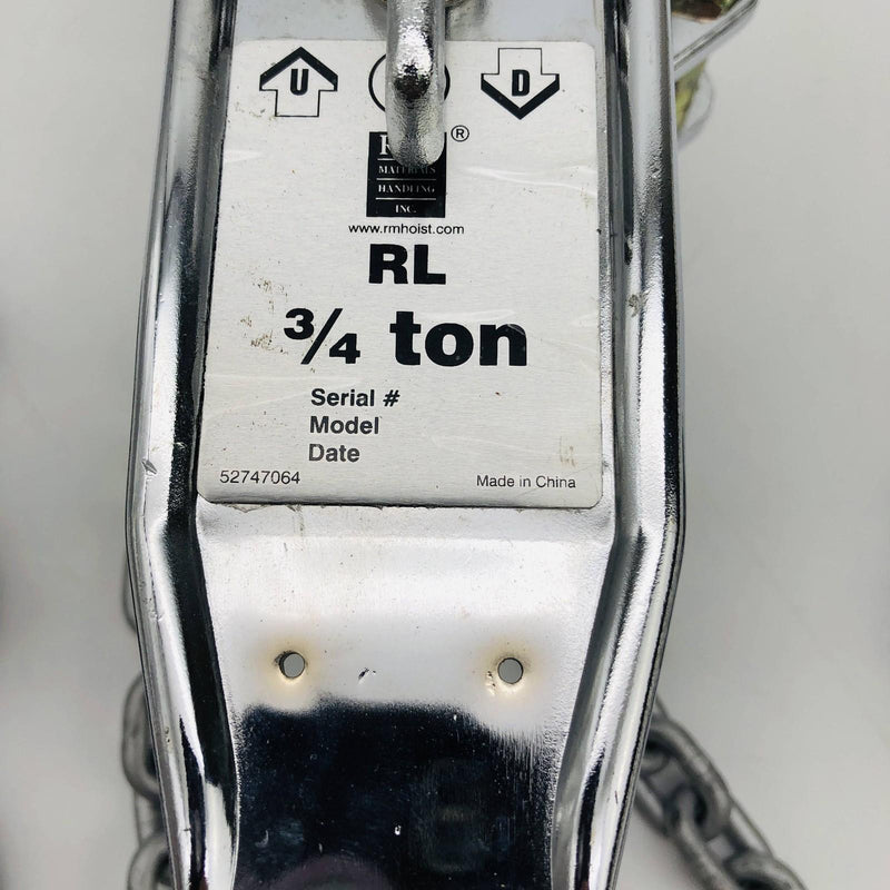 R&M Materials Handling RL-750 Manual Lever Puller 3/4 Ton 55lbs Nominal Effort 3