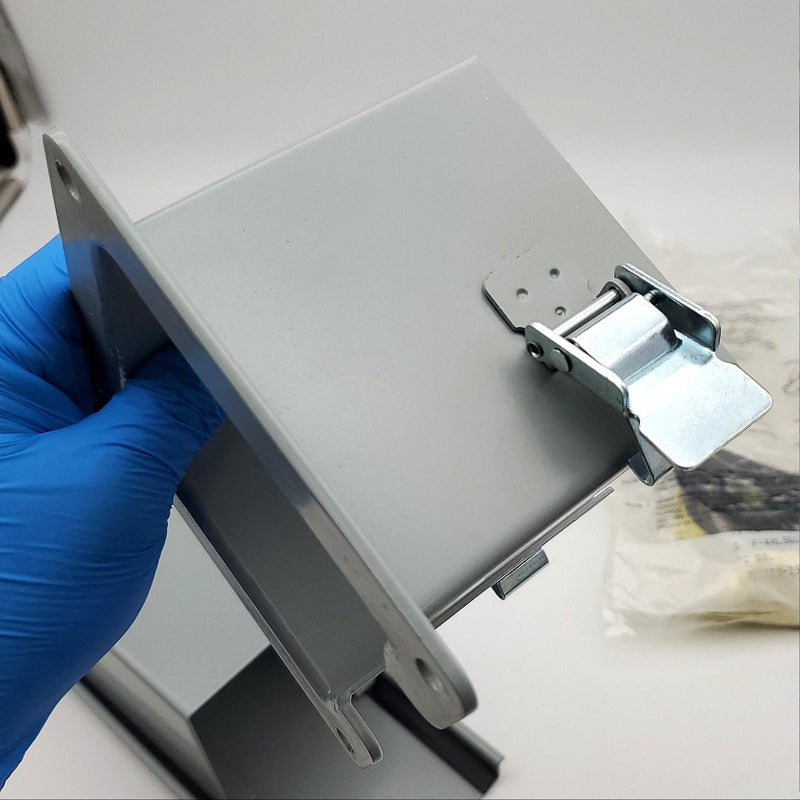 Hoffman F44LXL Wireway Section Cutoff Fitting Lay-in 4" x 4" x 9" to 15" Length 5