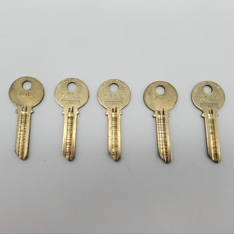 5x Yale RN11 GDK Key Blanks GDK Keyway Nickel Silver 6 Pin NOS 3