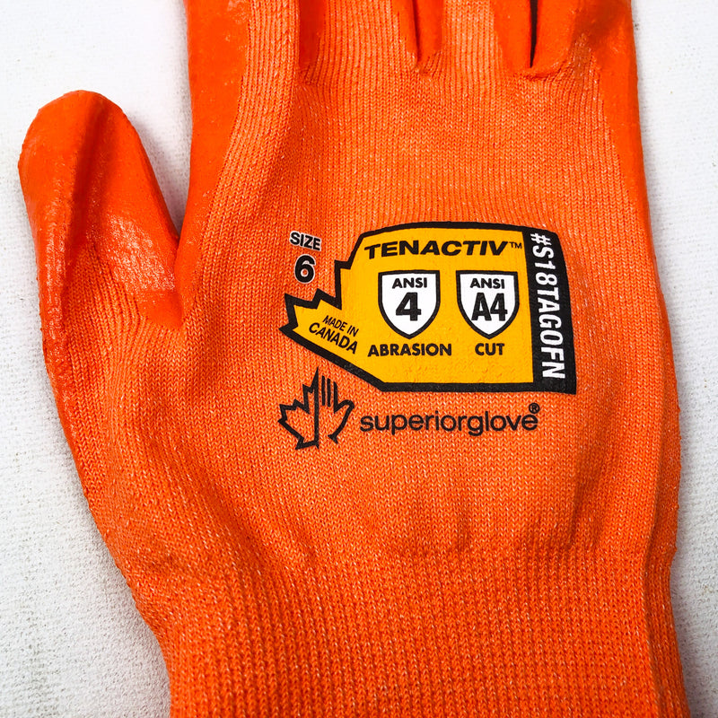 Superior Tenactiv S18TAGOFN Cut Resistant Glove Extra Small/6 18 Gauge 6 Pairs