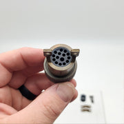 ITT Cannon 26482 Circular Connector 15 Solder Contact IP67 Mil Spec KPT06F14-15S 6