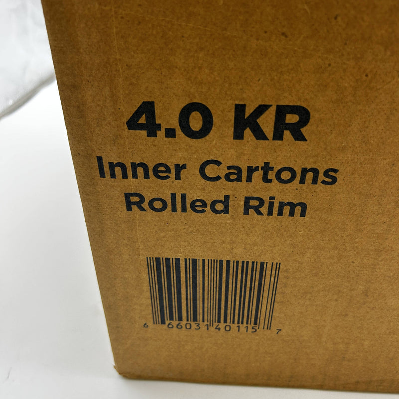 Konie KCI40KR Rolled Rim Paper Cone Water Cups 4 oz White Cold Only 5000/Carton