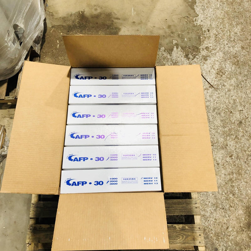 Airflow Products AFP2000-16254 Air Filter Pleated 16x25x4 SC Merv 10 Case/6pk 7
