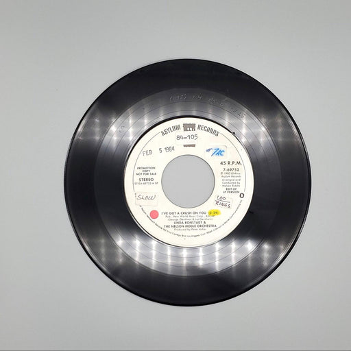 Linda Ronstadt I've Got A Crush On You Single Record Asylum Records 1983 PROMO 1