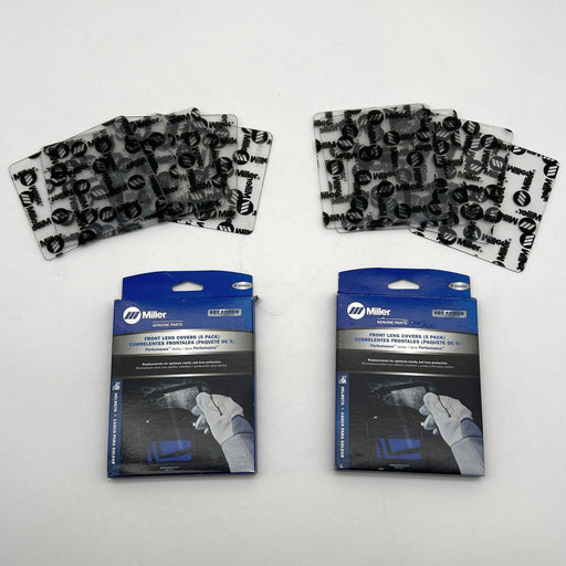 Miller 231921 Front Lens Cover for Welding Helmet 4-1/2" x 5" 2pks/10 lens 1