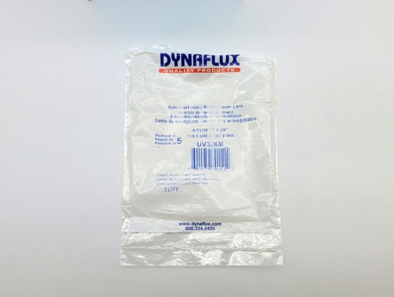 Dynaflux UV326M Welding Helmet Replacement Lens For Miller Elite Pack of 5 4
