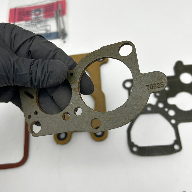 AMC Jeep 8133980 Carburetor Gasket Kit Incomplete w/ 2380 Tagged OEM New NOS 9
