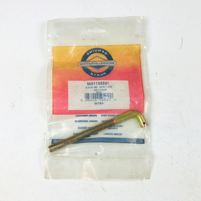 Briggs and Stratton 1655811SM Bolt Rod 3/8-16 x 4.6 OEM NOS USA for Simplicity