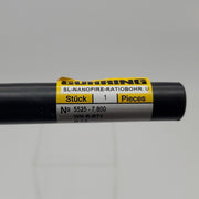 Guhring 5525 7.8mm Carbide Drill Bit 2 Flute 8mm Chuck 146mm OAL 96.3mm LOC 5