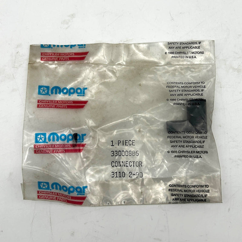 Mopar 33000886 Connector OEM New Old Stock NOS Sealed