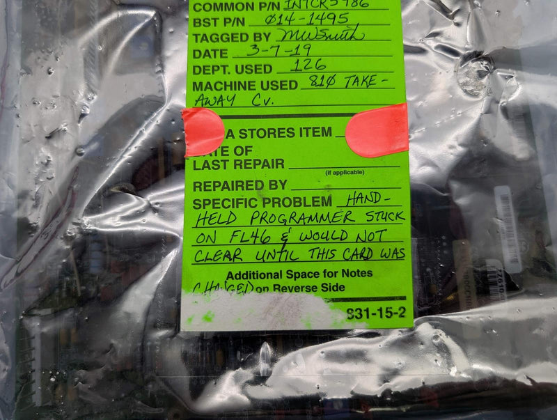 GE 531X300CCHAFM5 Control Card DC300 Drives for Parts / Repair 5