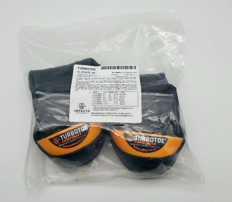 Impacto Turbotoe Overshoe Toe Caps XL Men's 12-13 Shoes PVC Composite TTCOMP-XL 6