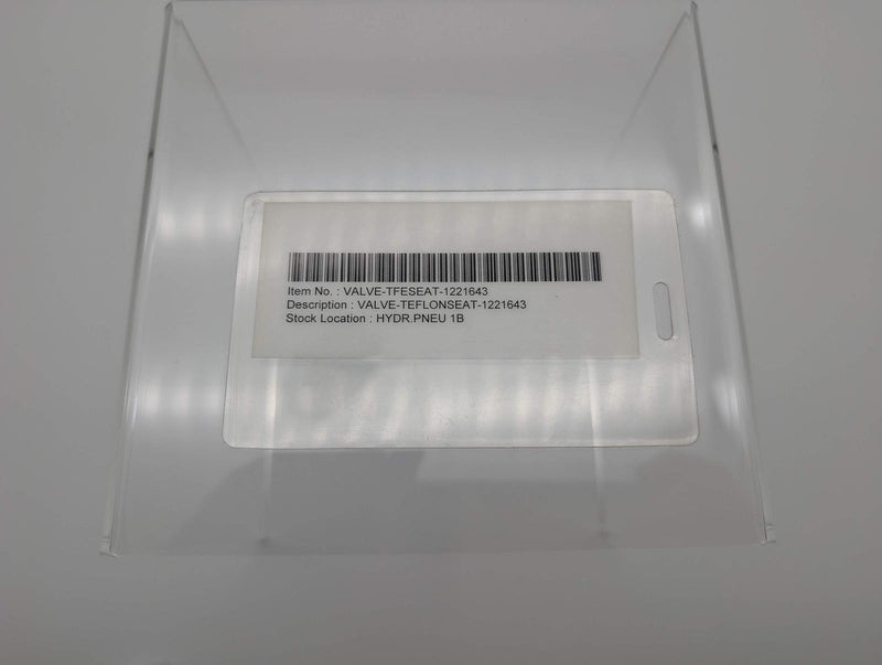 DeZurik 1221643 PTFE Valve Seat Replacement 2.648" ID 4.027" OD 0.687" W 0.15" T 3