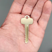 ESP Best SFIC Cut Change Key for Temporary Core D Keyway 7 PIN Nickel Silver 2