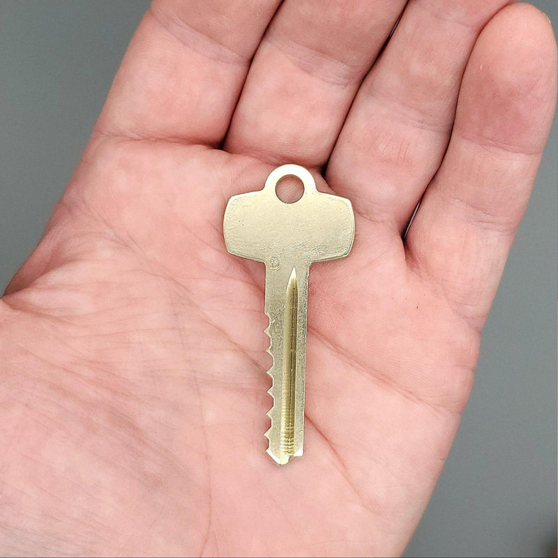 ESP Best SFIC Cut Change Key for Temporary Core D Keyway 7 PIN Nickel Silver 2