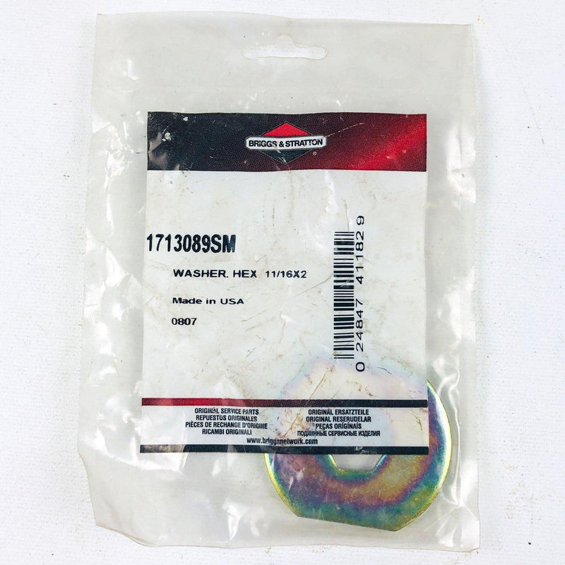 Briggs and Stratton 1713089SM Washer Hex 11/16x2 OEM NOS Simplicity 1713089 1