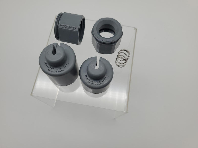 Aquafine 13899 Socket Lok Assembly CPVC Nuts, Caps & Spring Fits DE UV Lamp 3