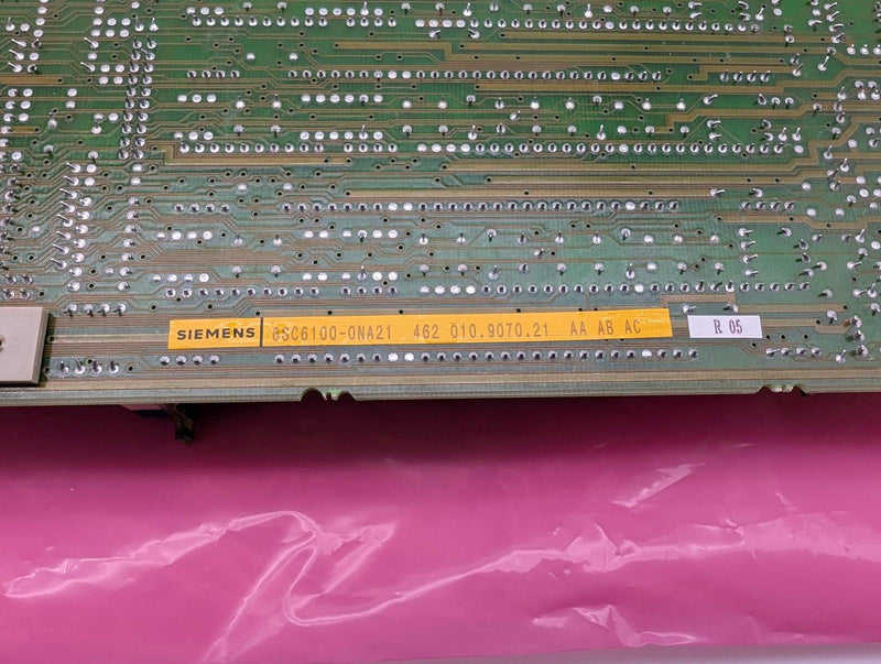 Siemens 6SC6100-0NA21 Simodrive 610 AC Series Analog Control Board 3 Axes 6