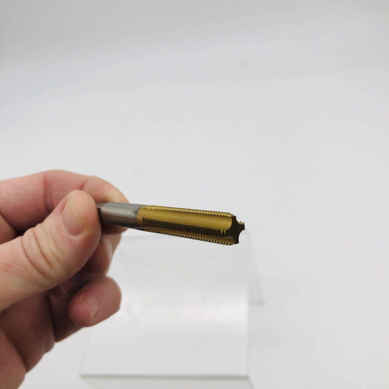 Exactek 3195403 End Mill 5/16-24 4 Flute H3 Bott HSS Hand TiN G1521 5