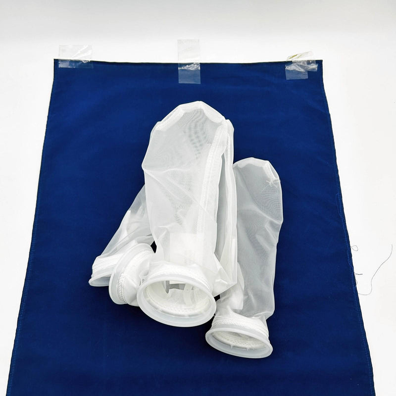 DHA NMO300P4POL/A Liquid Filter Sock Bag 4" x 14" P Flange 300 Mi Mesh Lot of 5