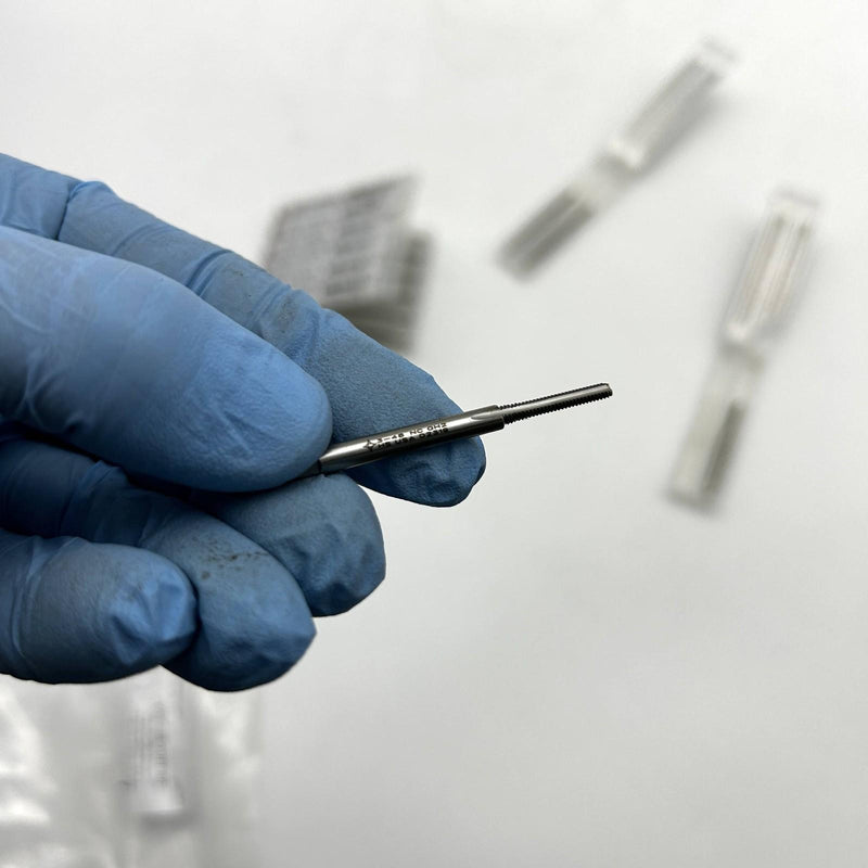 Cle-Line C00704 Bottom Hand Tap #3-48NC H2 3 Flutes General Purpose HSS 10pk 7