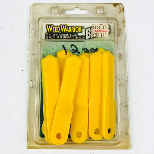 Weed Warrior 52410 Nylon Blades 12 Pack New Old Stock NOS Stens 390-142 1