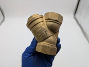 iTap 1-1/2" DN40 Y Strainer Inline PN20 NPT Female Thread CW617N Brass 290 PSI 2