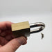 American Lock Padlock KC40 1-1/4"L x 0.4"D Shackle 1-3/4"W Keyed Different 5