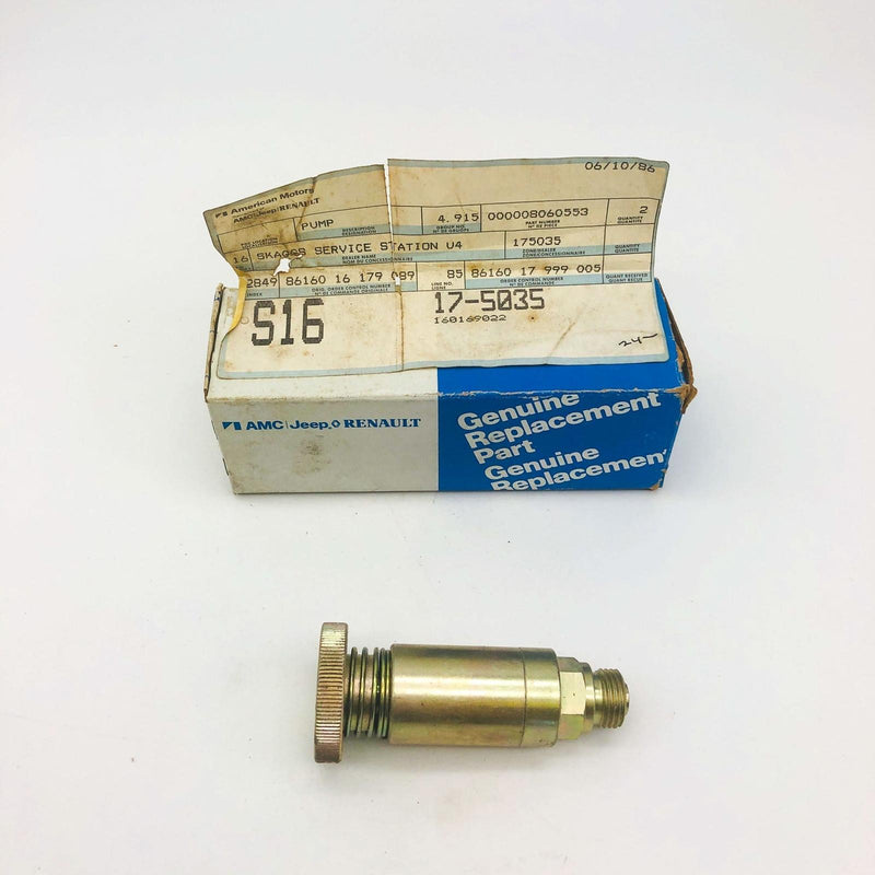 AMC Jeep 8060553 Priming Pump for Fuel Injection Feed OEM NOS 81-85 Isuzu Diesel 7