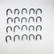 20x Umpco S325SSG24 Cable Clamp 1-1/2" Stainless Steel 1/2" Wide Partial EPDM 9