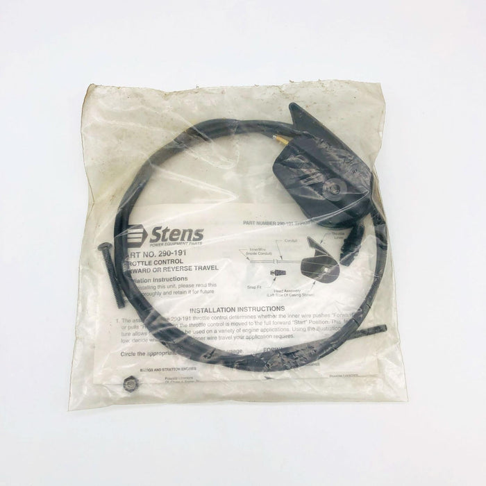 Stens 290-191 Throttle Control Kit New NOS Sealed 6