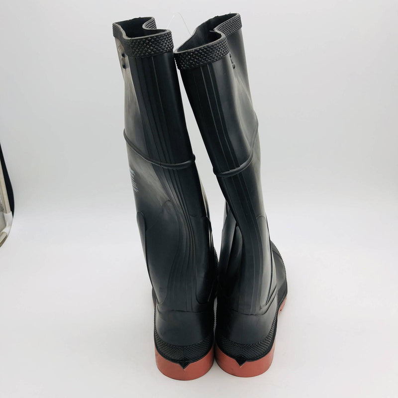 Onguard GPB-167 Work Rain Boot M7/W9 Steel Toe Cleated Outsole Black PVC 16in 9