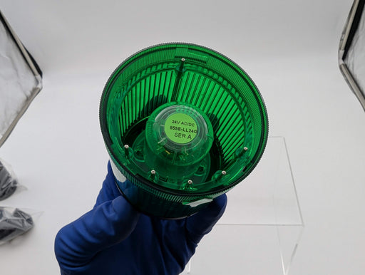 Allen Bradley 855T-B24TL3 Green Stack Light Module Steady 24V w/ Bulb 2