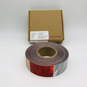 Aura 135-HY Conspicuity Tape 2in x 150ft Red White 11x7 Kiss Cut DOT-C2 1 Roll 10