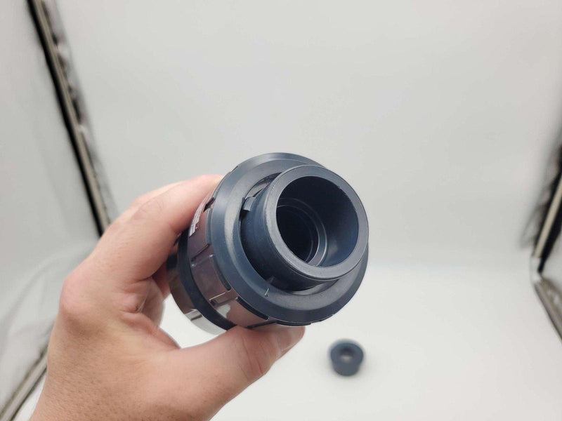Asahi America 1" True Union Ball Check Valve PVC FKM Seal 150 PSI 4