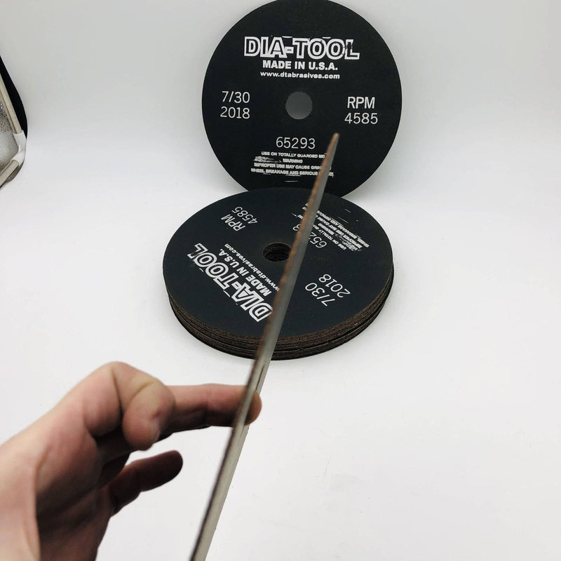 26x Diamond-Tool 65293 Cut Off Wheel BV0097 9-15/16 x .050 x 1-1/4 Dia-Tool 6