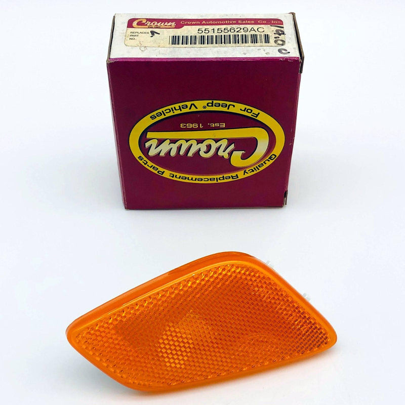 Crown 55155629AC Side Marker Lamp Lens Turn Signal Left Hand NOS Open 1