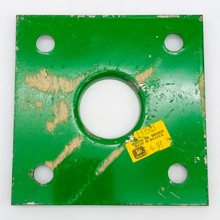 John Deere E33503 Rotor Shield Green OEM New NOS Loose No Pkg Wear Rust 1